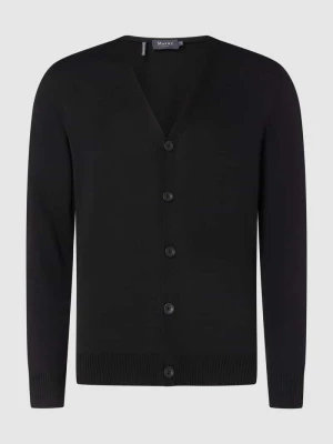 Kardigan z żywej wełny maerz muenchen