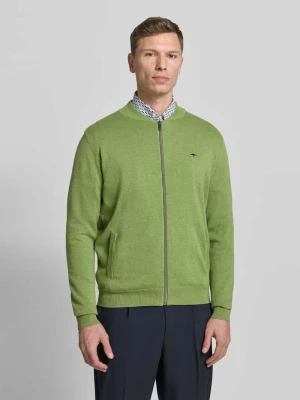 Kardigan ze stójką i zamkiem błyskawicznym FYNCH-HATTON