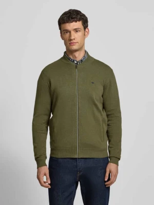 Kardigan ze stójką i zamkiem błyskawicznym FYNCH-HATTON