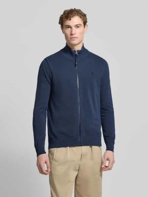 Kardigan ze stójką i zamkiem błyskawicznym Lerros