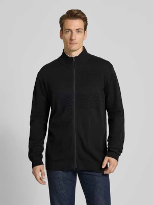 Kardigan ze stójką i zamkiem błyskawicznym lindbergh