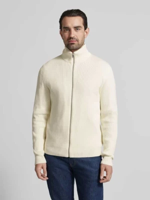 Kardigan ze stójką i zamkiem błyskawicznym lindbergh