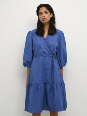 Karen by Simonsen Sukienka codzienna Gelia 10104318 Niebieski A-Line Fit