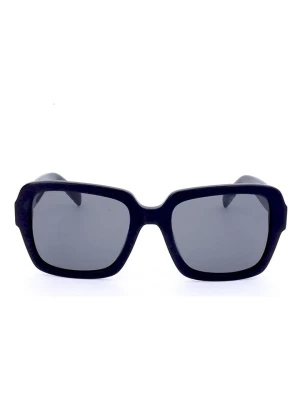 Karen Millen Damskie okulary przeciwsłoneczne w kolorze czarno-niebieskim rozmiar: 53
