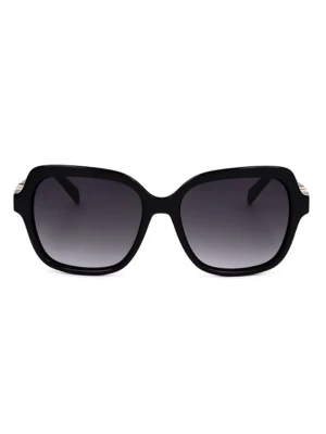 Karen Millen Damskie okulary przeciwsłoneczne w kolorze czarnym rozmiar: 55