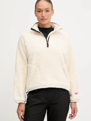 Kari Traa bluza OLIVIA damska kolor beżowy gładka 623878