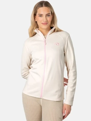 Kari Traa bluza polarowa KARI damska kolor beżowy gładka 622573