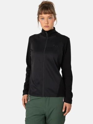 Kari Traa bluza polarowa KARI damska kolor czarny gładka 622573