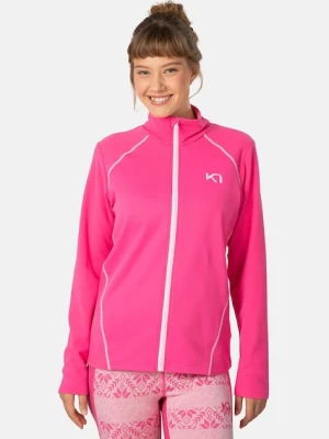 Kari Traa bluza polarowa KARI damska kolor różowy gładka 622573