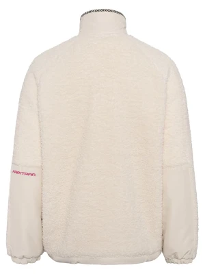 KARI TRAA Bluza polarowa "Olivia" w kolorze kremowym rozmiar: L