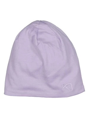 KARI TRAA Czapka beanie w kolorze lawendowym rozmiar: onesize