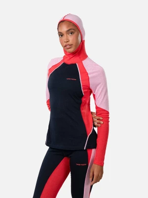 KARI TRAA Koszulka funkcyjna "Alma" w kolorze jasnoróżowo-czarnym rozmiar: M