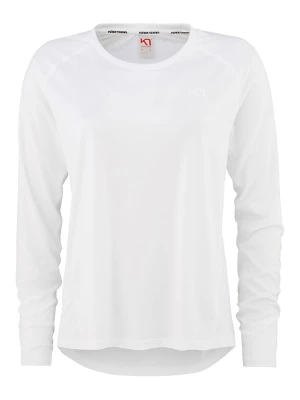 KARI TRAA Koszulka funkcyjna w kolorze białym rozmiar: S