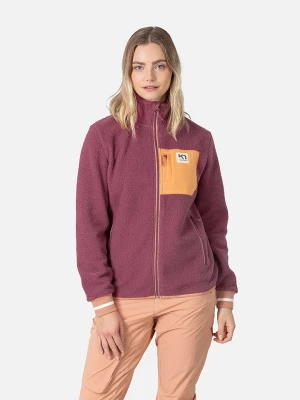 KARI TRAA Kurtka polarowa "Rothe" w kolorze fiołkowym rozmiar: M