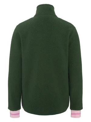 KARI TRAA Kurtka polarowa "Rothe" w kolorze zielonym rozmiar: S