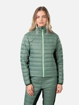 KARI TRAA Kurtka puchowa "Emilie" w kolorze zielonym rozmiar: XL