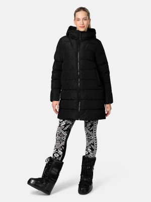 KARI TRAA Płaszcz pikowany "Linn" w kolorze czarnym rozmiar: XL