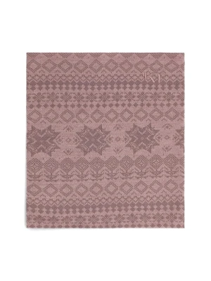 KARI TRAA Wełniany szal-koło w kolorze jasnoróżowym rozmiar: onesize