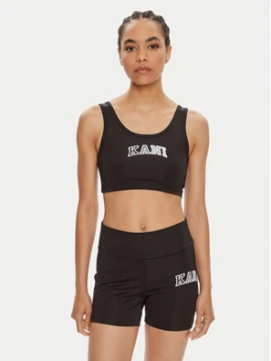 Karl Kani Biustonosz top Small Serif 6131340 Czarny Slim Fit