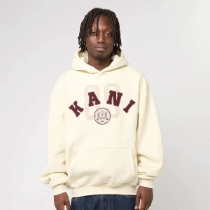 Karl Kani College 89 Oversize Hoodie mężczyźni Bluzy beż rozmiar Odzież