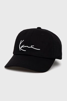 Karl Kani czapka bawełniana kolor czarny z aplikacją KKMACCQ12003-black