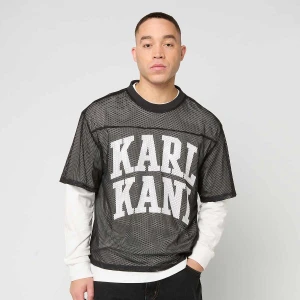 Karl Kani Heritage Mesh Boxy Jersey mężczyźni Jerseys czarny rozmiar Odzież