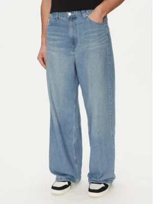 Karl Kani Jeansy Og Aop Back Pocket 60000107 Niebieski Baggy Fit