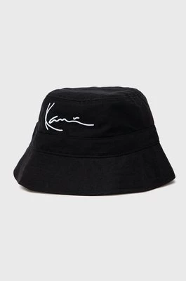 Karl Kani kapelusz bawełniany kolor czarny bawełniany ESSKKMACCBH01BLK-black