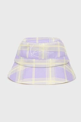 Karl Kani kapelusz dwustronny kolor fioletowy KA2210431-purple