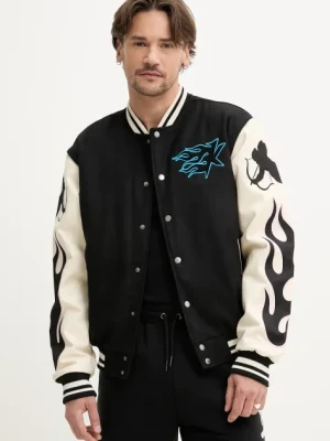 Zdjęcie produktu Karl Kani kurtka bomber kolor czarny przejściowa 60750019