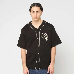 Karl Kani Legacy Waffle Baseball Jersey mężczyźni Jerseys czarny rozmiar Odzież