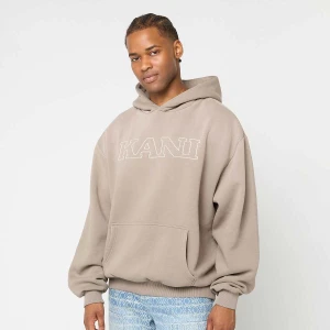 Karl Kani Retro Washed Oversized Hoodie mężczyźni Bluzy beż rozmiar Odzież