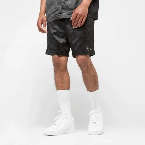 Karl Kani Signature All Over Print Resort Shorts mężczyźni Szorty sportowe czarny rozmiar Odzież