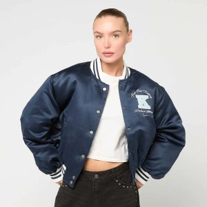 Karl Kani Signature Bowling Jacket kobiety Bomberki niebieski rozmiar Odzież