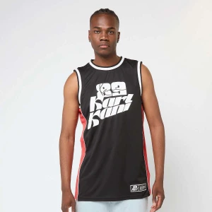 Karl Kani Signature Colorblock Basketball Jersey mężczyźni Tanktopy czarny rozmiar Odzież