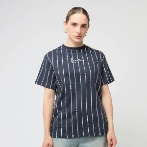 Karl Kani Signature Pinstripe Oversized T-Shirt kobiety T-Shirty i Polo niebieski rozmiar Odzież