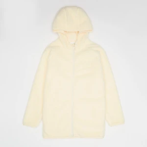 Karl Kani Signature Rubber Patch Teddy Zip Hoodie uniseks Bomberki beż rozmiar Odzież