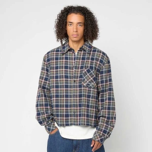 Karl Kani Small Signature Cropped Check Shirt mężczyźni Wiatrówka wielokolorowy rozmiar Odzież