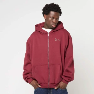 Karl Kani Small Signature Essential Oversized Zip Hoodie mężczyźni Bluzy czerwony rozmiar Odzież