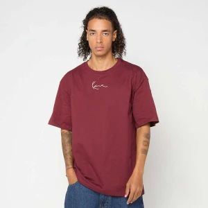 Karl Kani Small Signature Essential Tee mężczyźni T-Shirty i Polo czerwony rozmiar Odzież