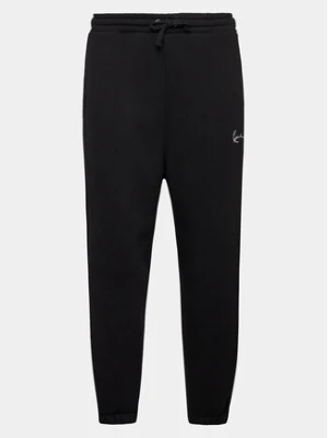 Karl Kani Spodnie dresowe Small Signature Essential 6006898 Czarny Regular Fit