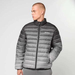 Karl Kani Sport Gradient Light Puffer Jacket mężczyźni Kurtki puchowe szary rozmiar Odzież