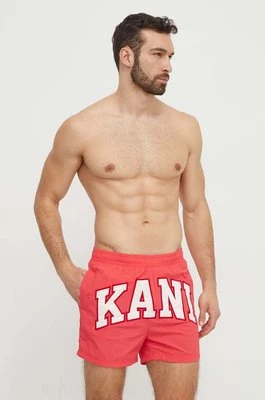 Karl Kani szorty kąpielowe męskie kolor czerwony