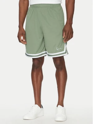 Karl Kani Szorty sportowe 60130132 Zielony Relaxed Fit