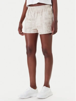 Karl Kani Szorty sportowe Signature Mesh Mini PD00005437 Beżowy Regular Fit