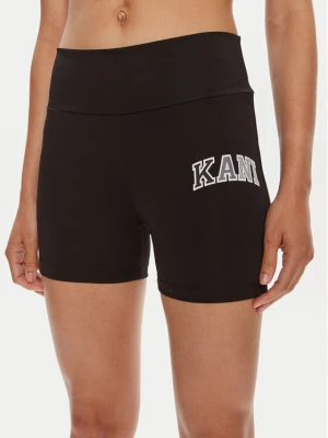 Karl Kani Szorty sportowe Small Serif 6113125 Czarny Slim Fit