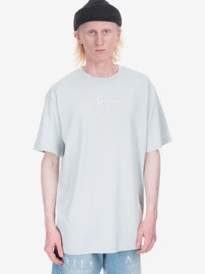 Karl Kani t-shirt bawełniany niebieski