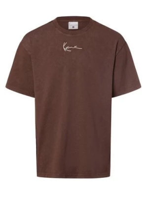 Karl Kani T-shirt męski Mężczyźni Bawełna brązowy nadruk,