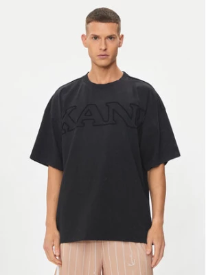 Karl Kani T-Shirt Retro Washed Distressed 6060324 Czarny Boxy Fit