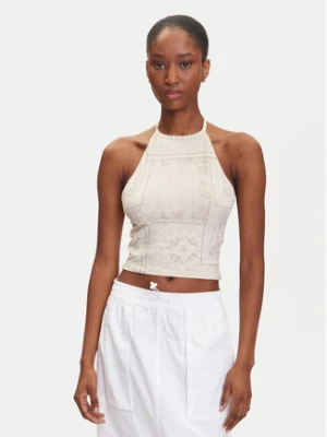 Karl Kani Top PD00005472 Beżowy Slim Fit
